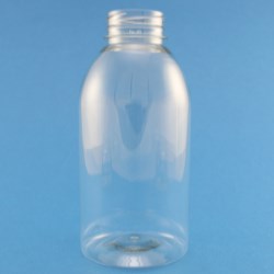 500ml Wide Mouth Clarity Beverage Bottle PET 3 Start Tamper Evident Neck